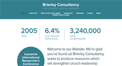 Desktop Screenshot of brierleyconsultancy.com