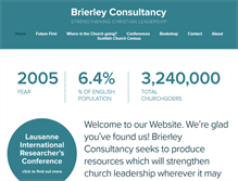 Tablet Screenshot of brierleyconsultancy.com